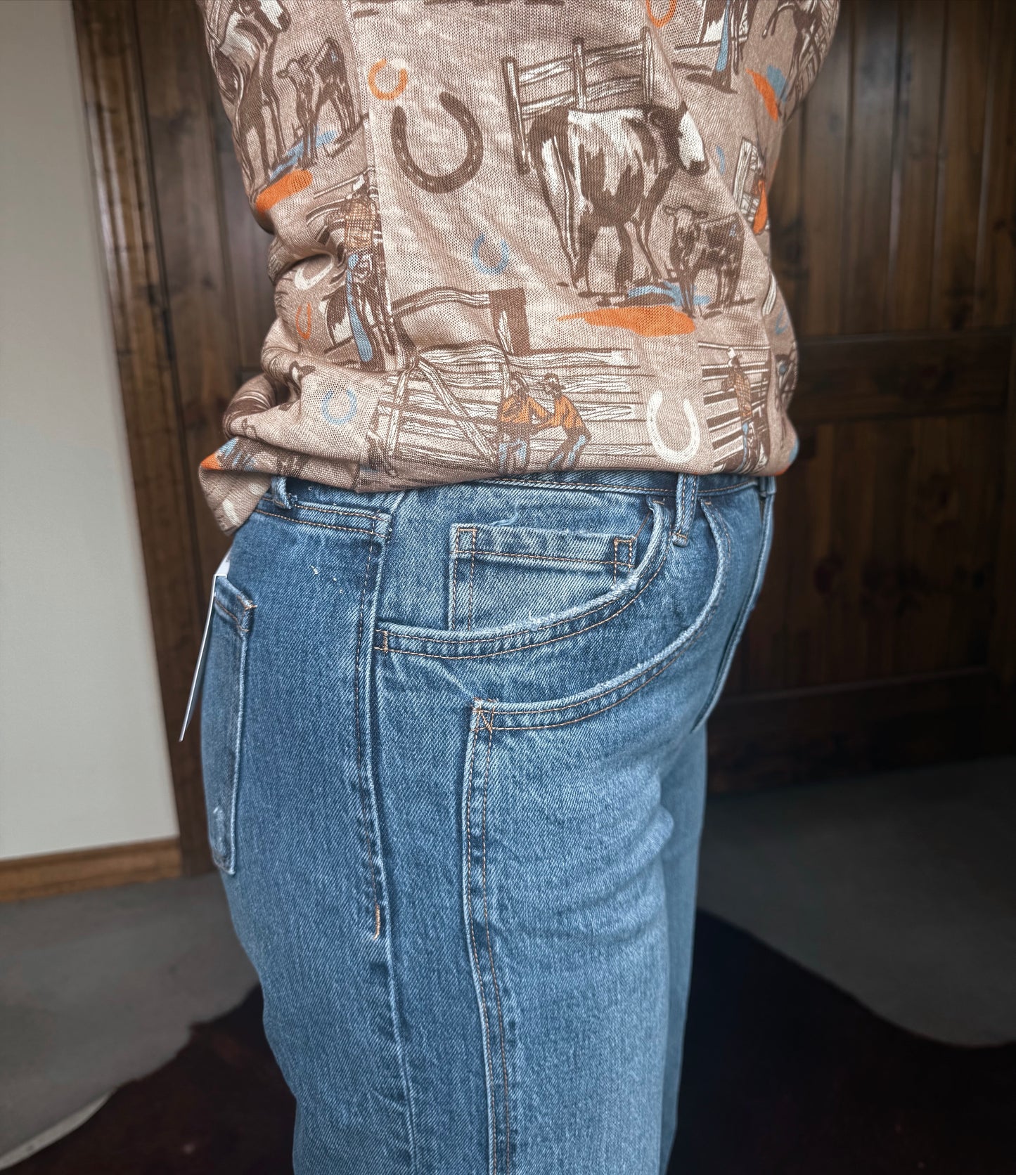 Outlaw Cuffed Jeans