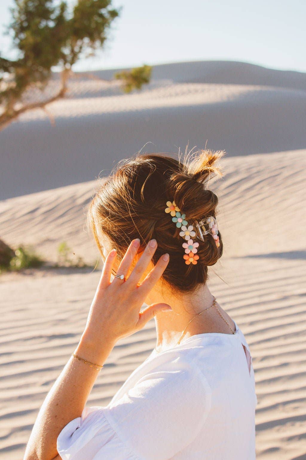 Daisy Blossom Claw Clip