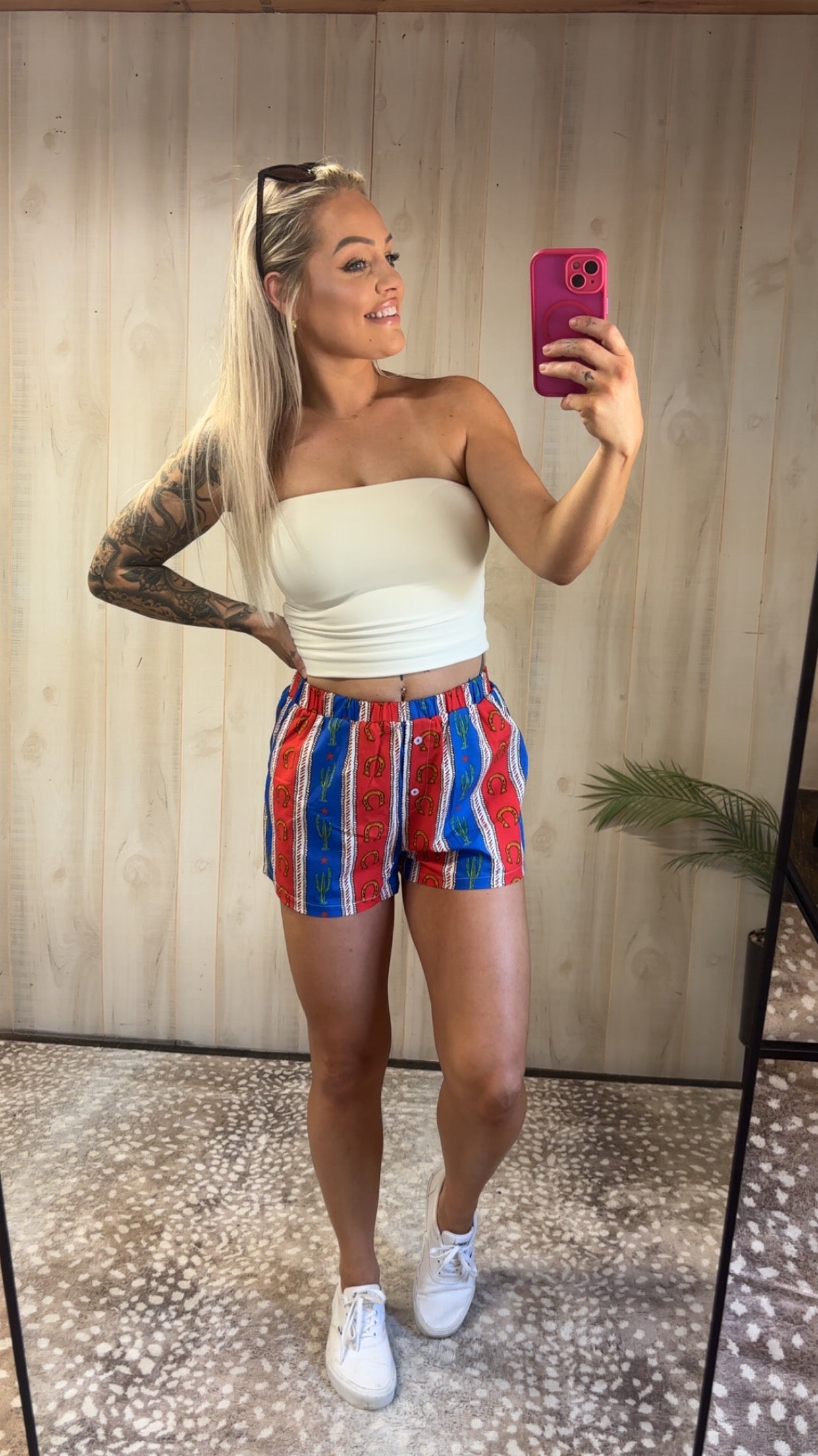 Wild Cactus Shorts