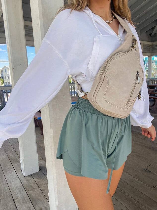 Sage Green Shorts