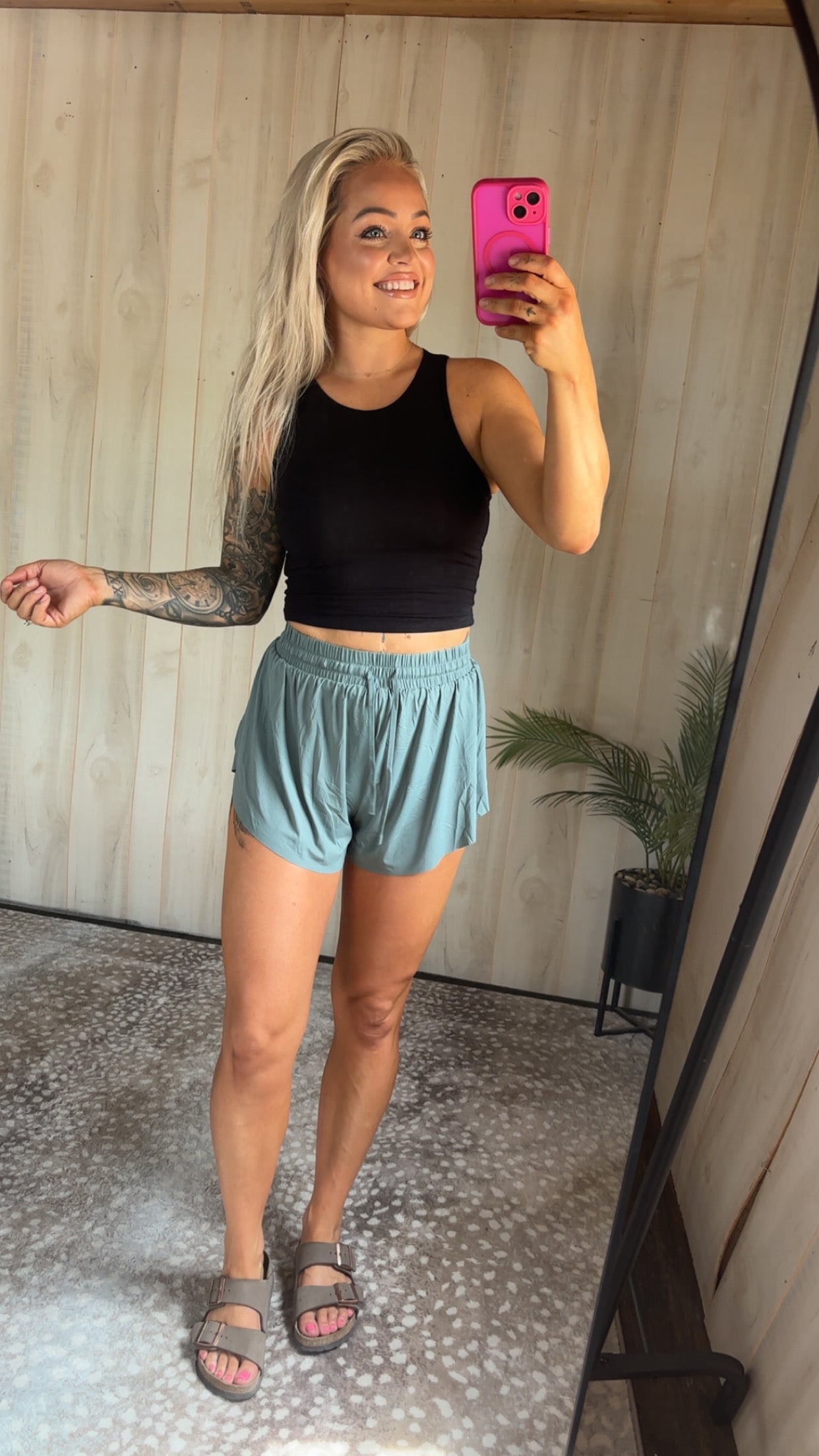 Sage Green Shorts
