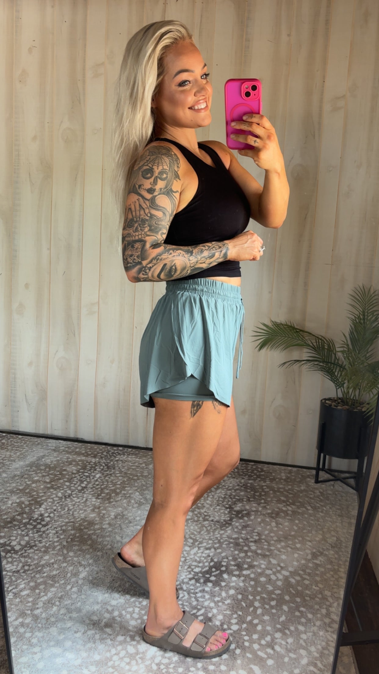 Sage Green Shorts