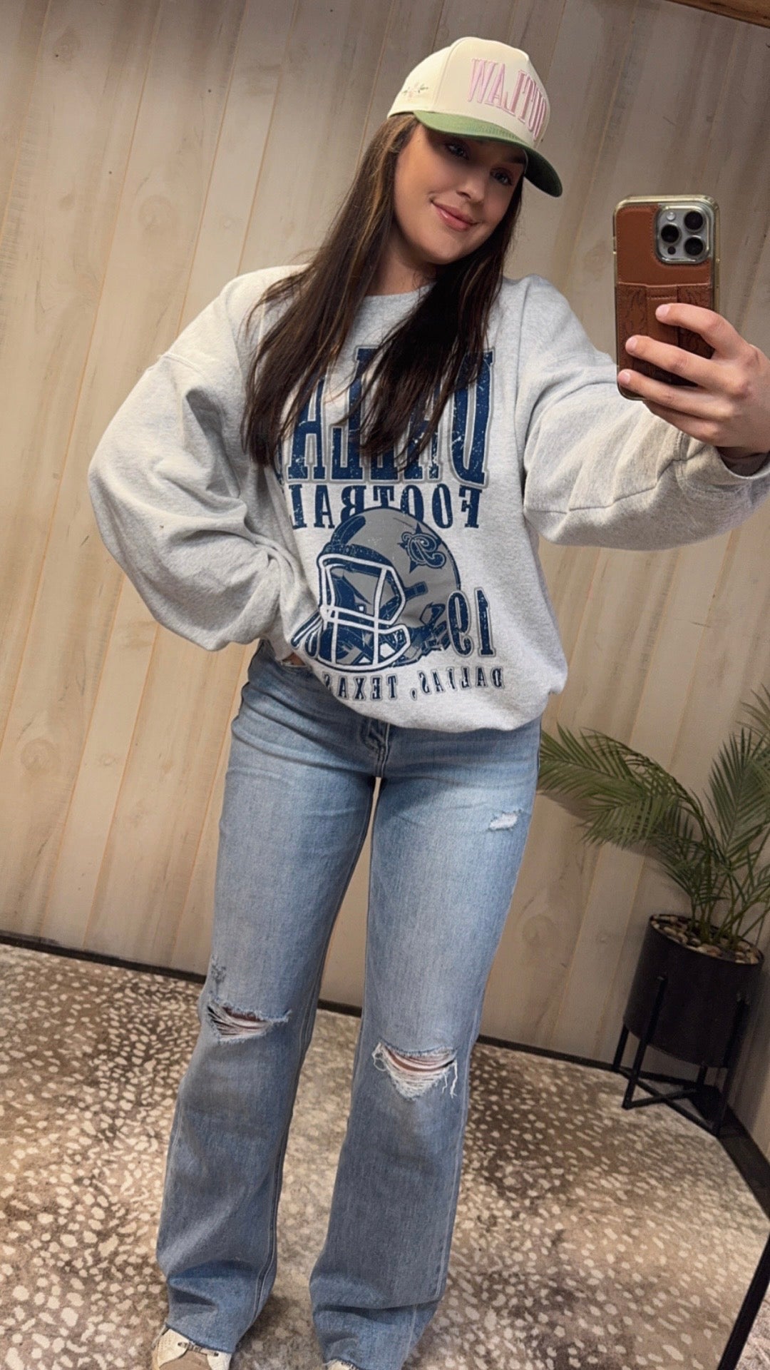 High Rise Slim Wide Jean