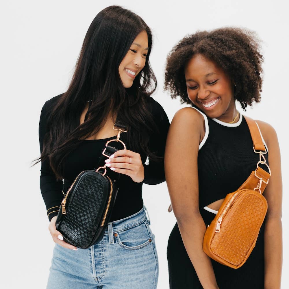 Woven Sling Bag (Free Strap Extender!)
