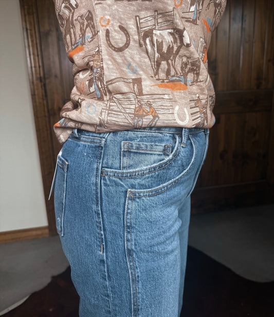 Outlaw Cuffed Jeans