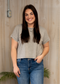 Stone Cropped Tee