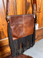 Gambler Cowhide and Tooled Leather Western Purse