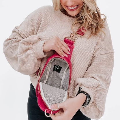 Woven Sling Bag (Free Strap Extender!)