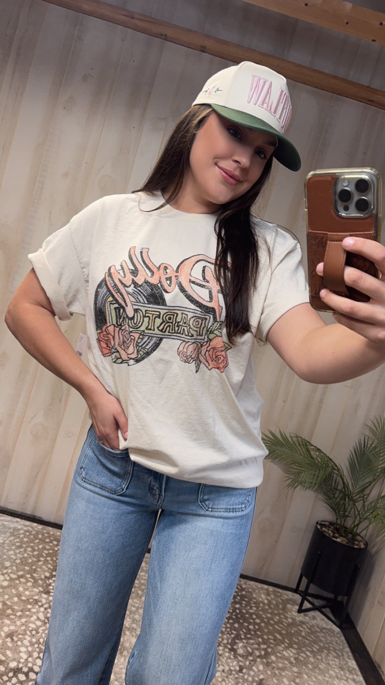 Vintage Dolly Rose Tee