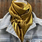 35X35" Solid Mustard Yellow Wild Rag