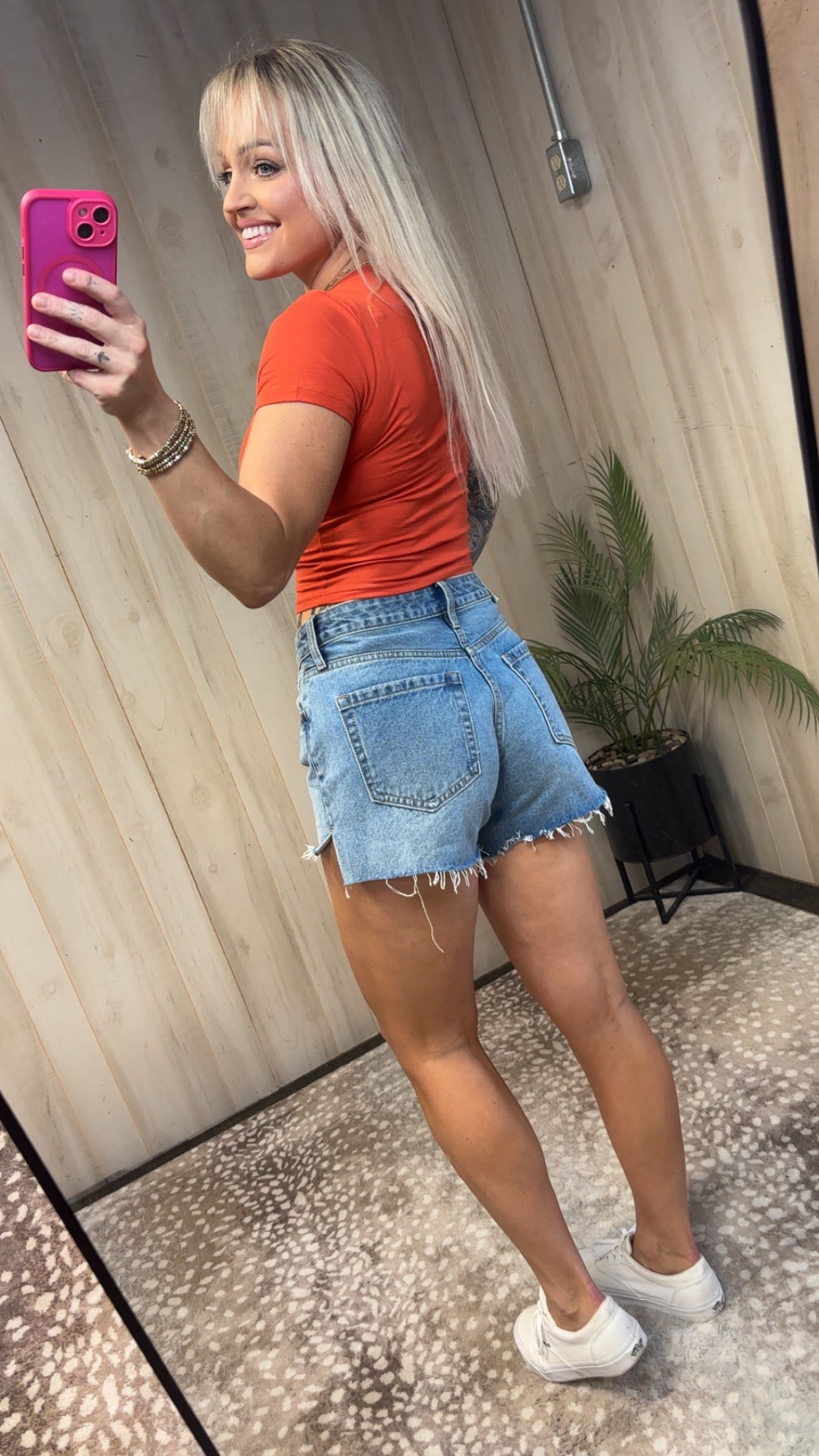 Crew Neck Crop Top