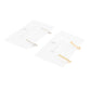 Petra U Hoop Diamond Earrings - WATERPROOF