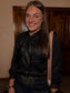 Leather Outlaw Top