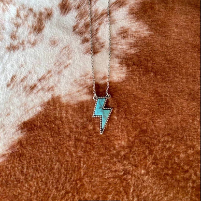 Lightning Pendant Necklace