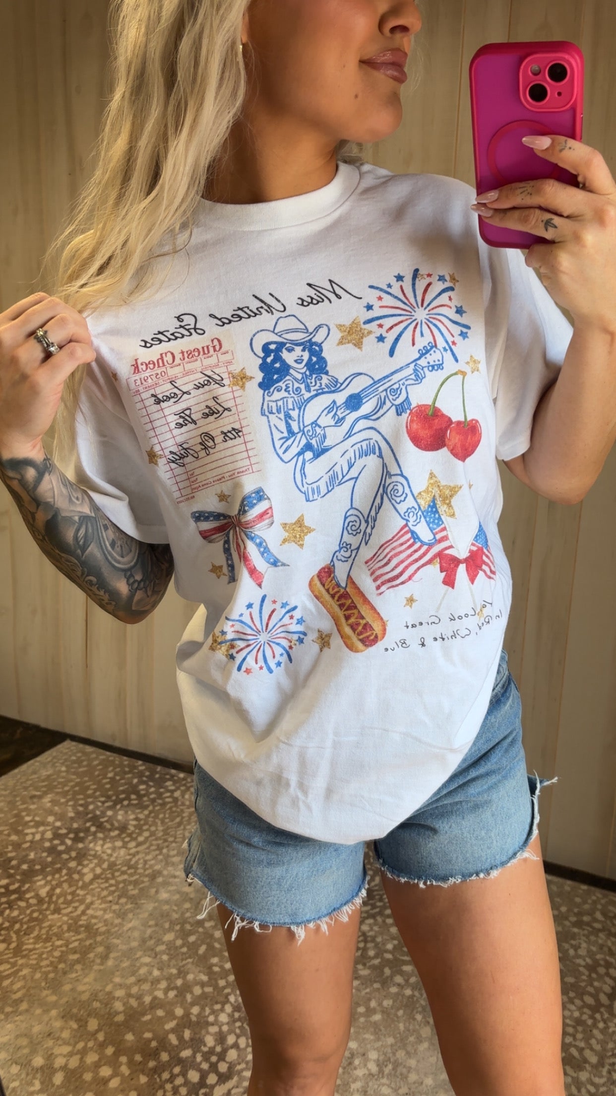 Miss US Oversized Tee