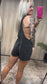 Washed Knot Romper