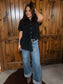 Rodeo Grounds Midnight Button-Down