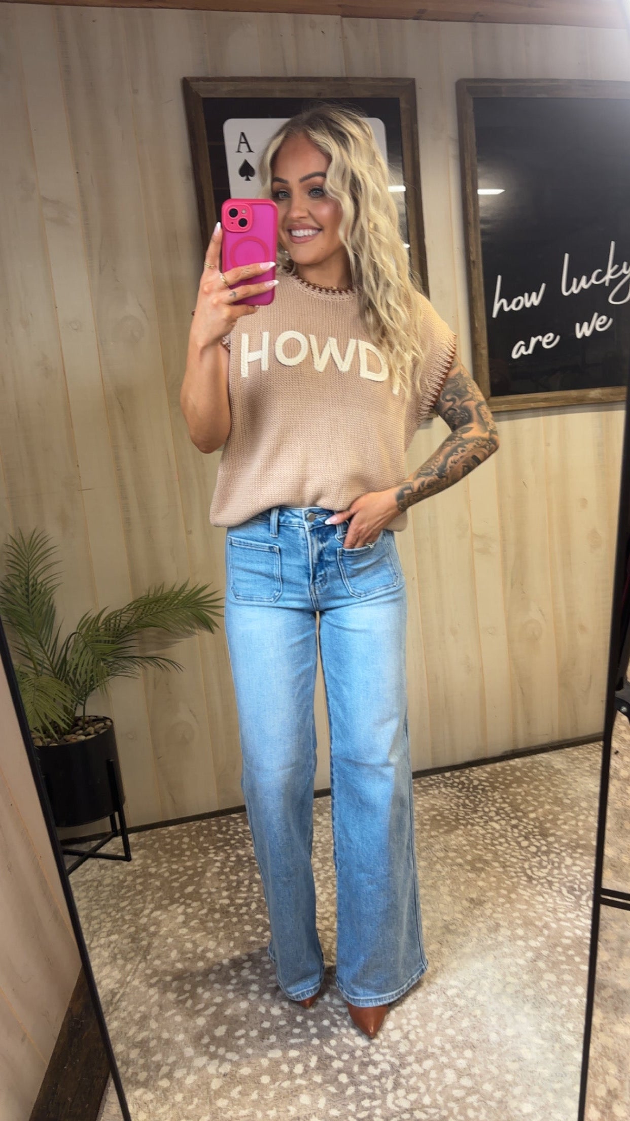 Howdy Knit Sweater
