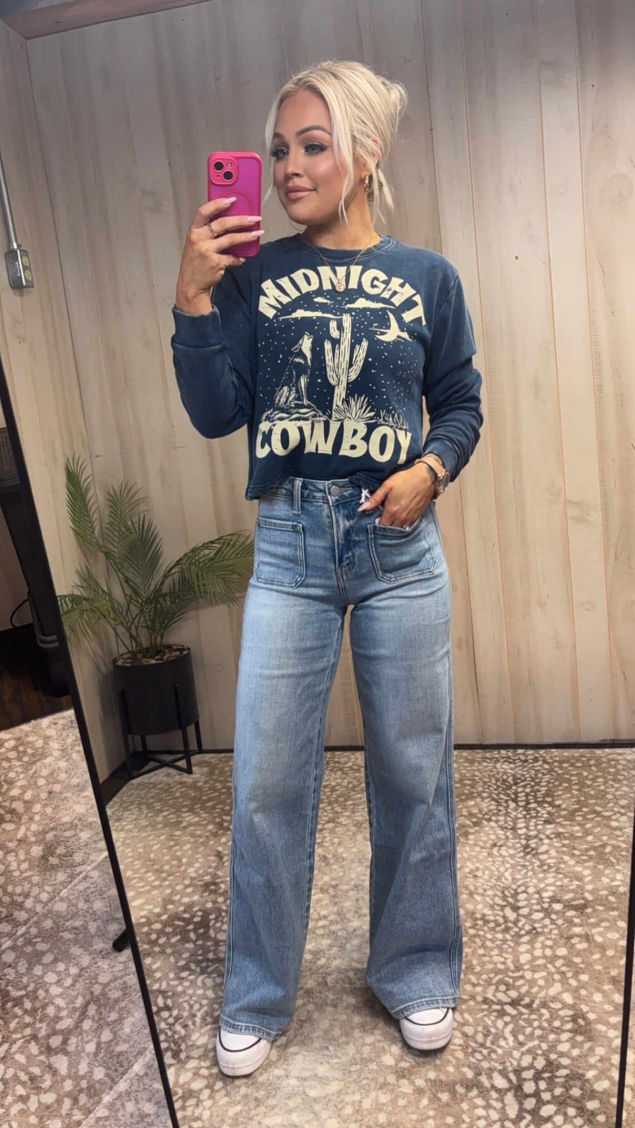 Vintage 90's Wide Leg Jean