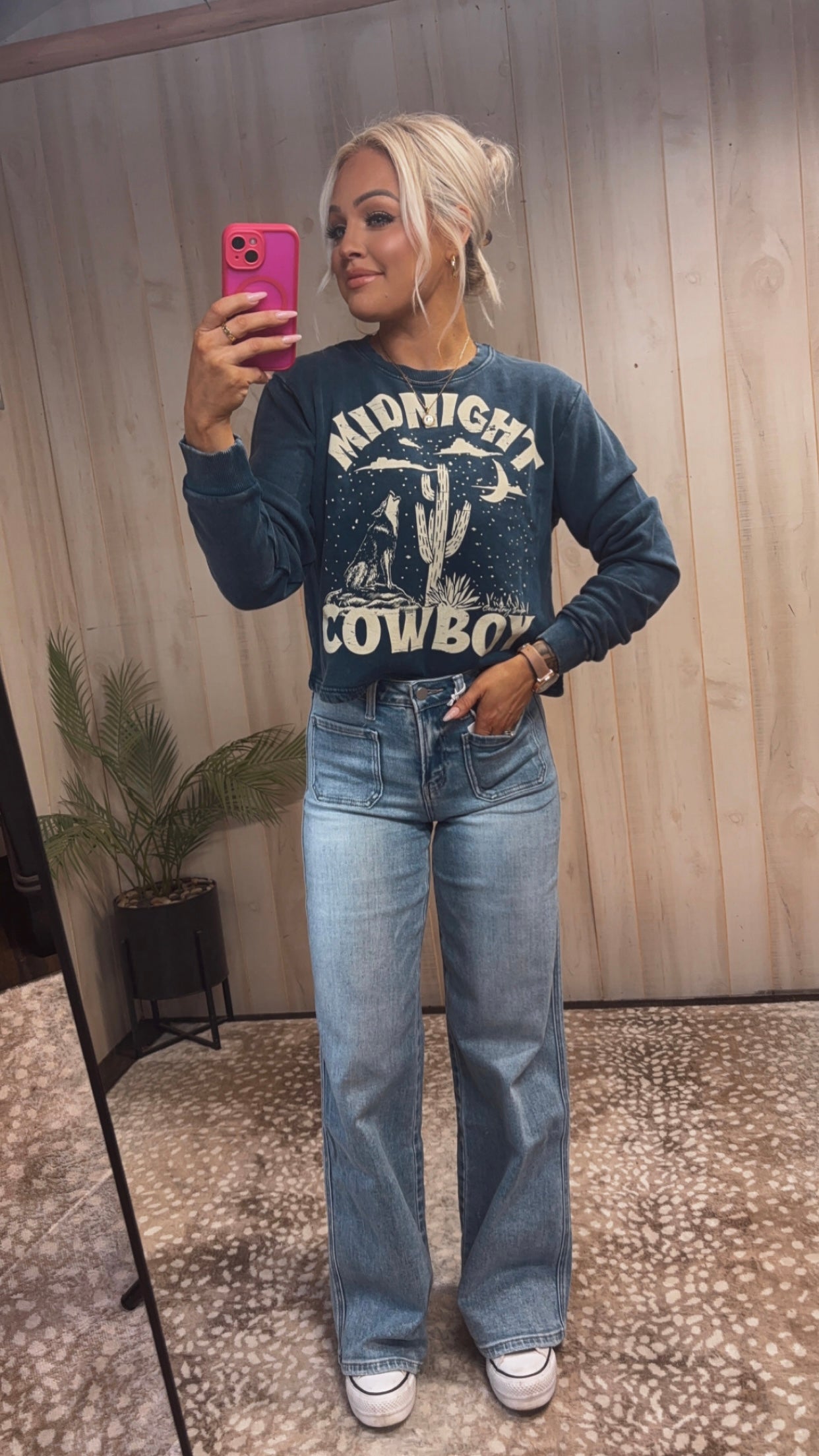 Vintage 90's Wide Leg Jean