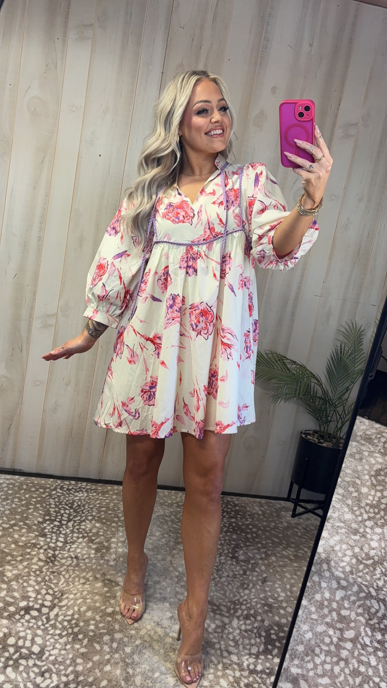 Pretty in Pink Mini Dress