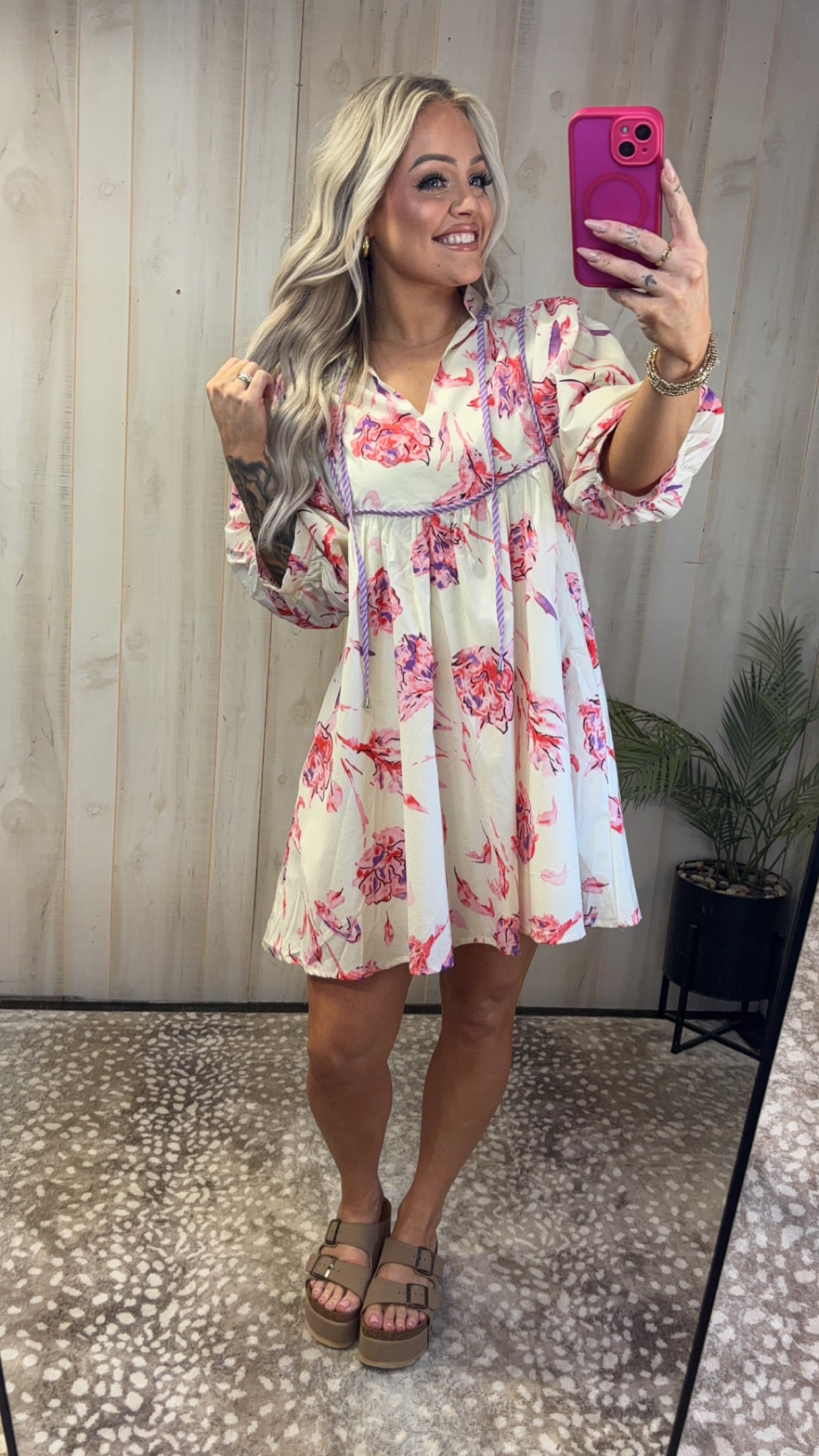 Pretty in Pink Mini Dress