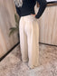 Wide Leg Cotton Gauze Pants