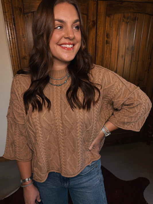 The Desert Latte Sweater