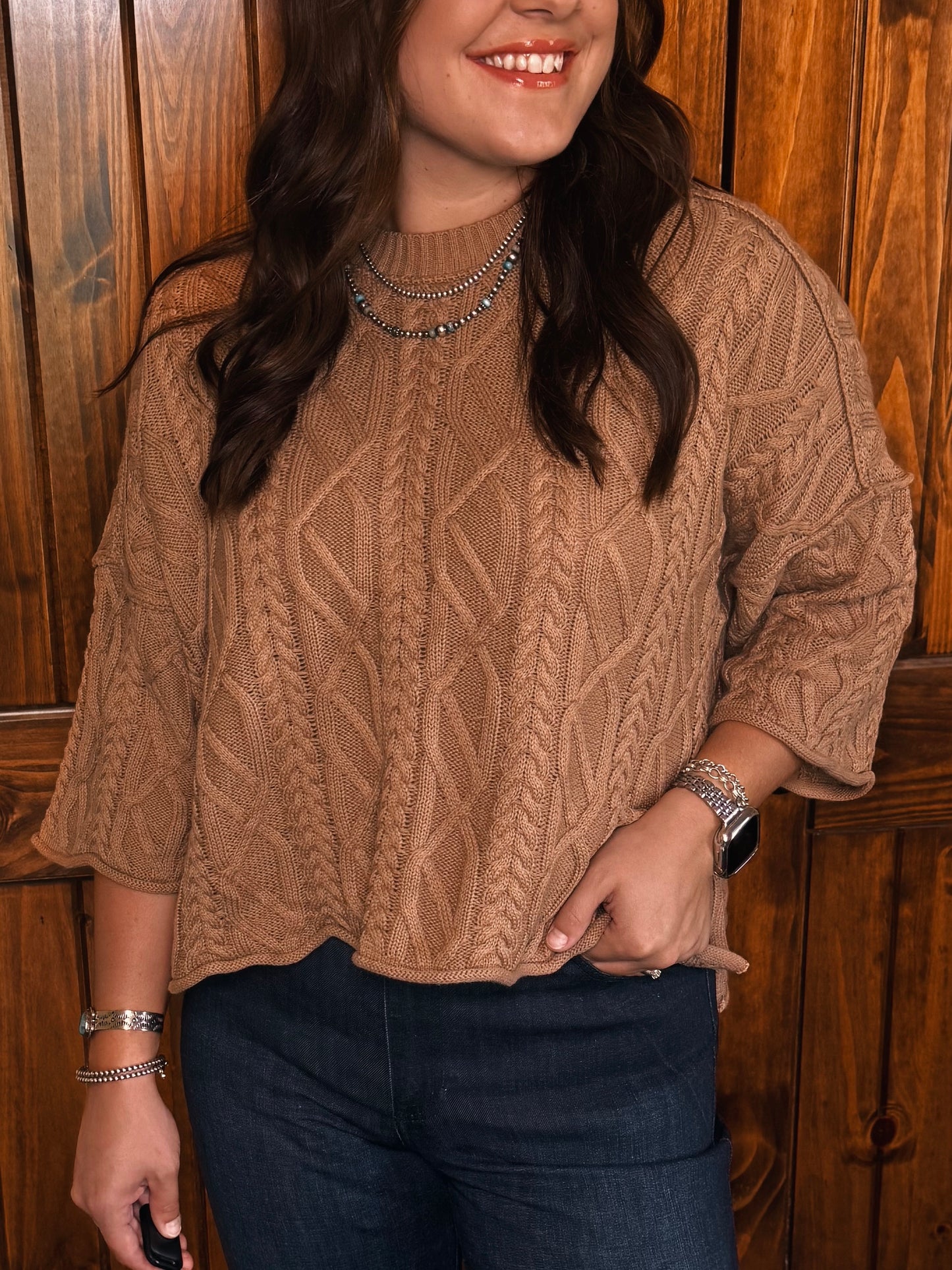 The Desert Latte Sweater