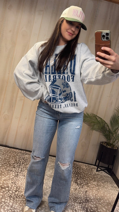 High Rise Slim Wide Jean