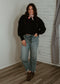 Cropped Crewneck Sweater