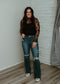 Samantha Sheer Lace Top
