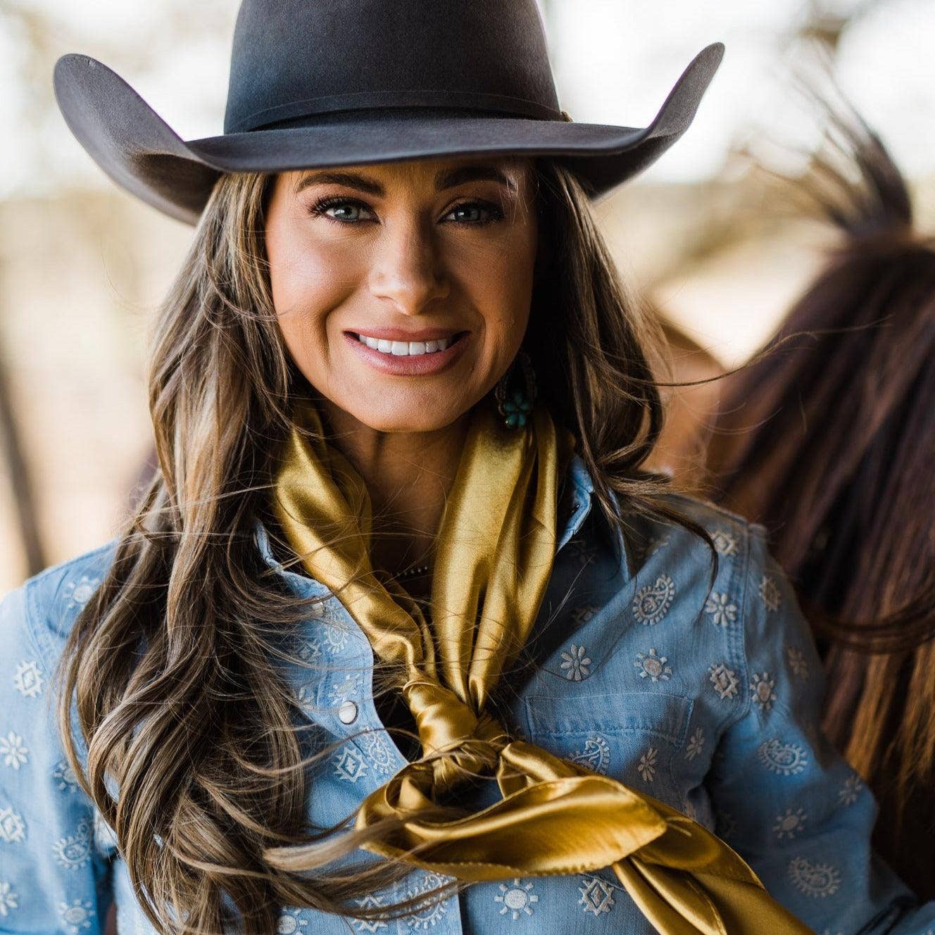 35X35" Solid Mustard Yellow Wild Rag